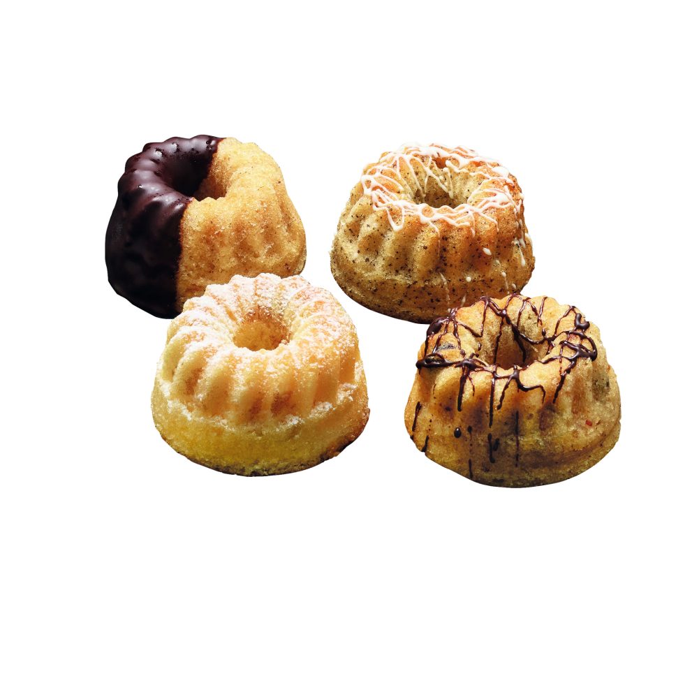 INTERSPAR Backstube Mini-Gugelhupf Variationen 4er 200 G online kaufen ...