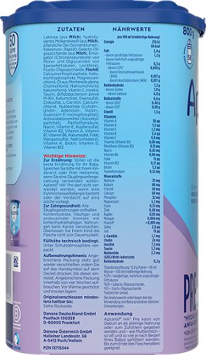 Produktbild von Aptamil, Hydrolysierte Anfangsnahrung Pre