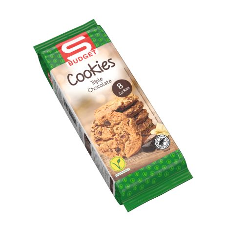 S-BUDGET 200g CookiesTrip.Choc  GVE 10