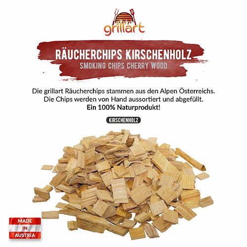 Produktbild von grillart, Räucherchips Kirsche 750 g