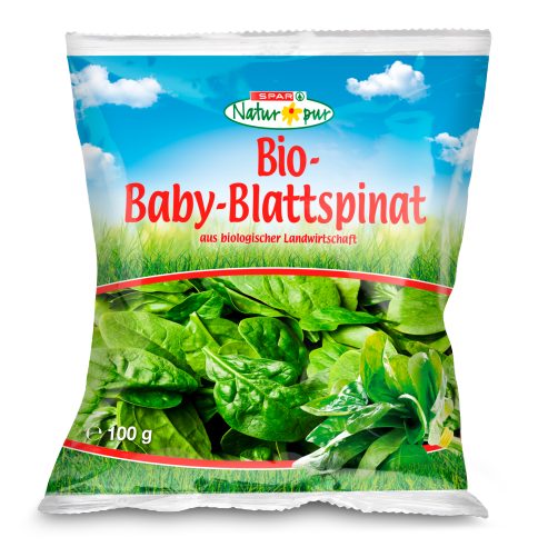 Produktbild von SPAR Natur*pur, Bio-Baby-Blattspinat