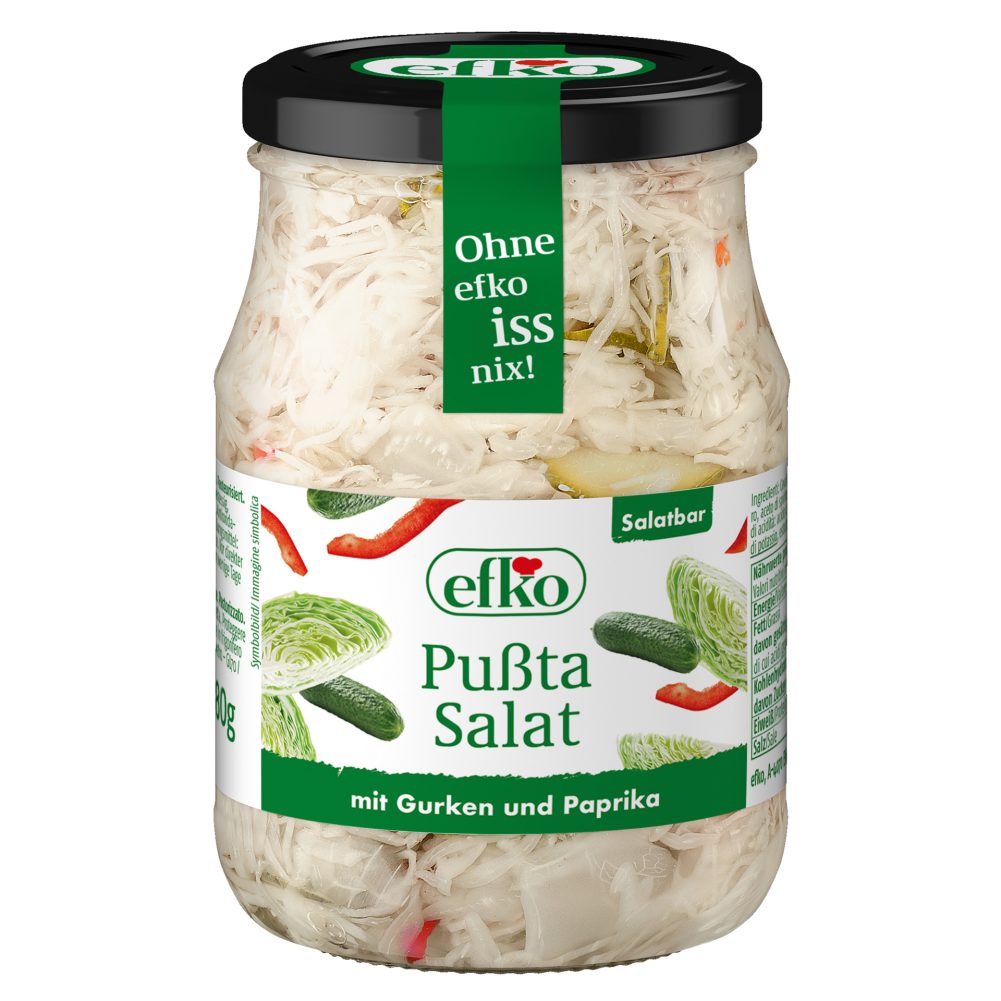 Efko Pußta Salat mit Gurken und Paprika 330 G online kaufen | INTERSPAR