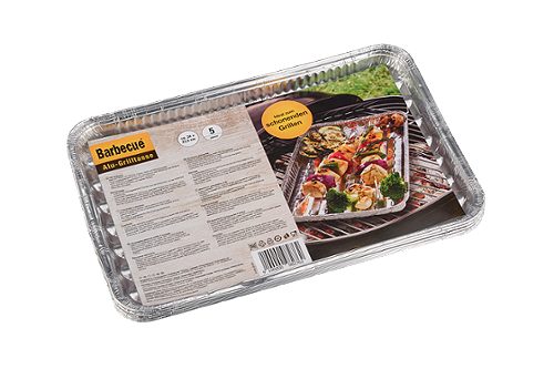 Produktbild von Barbecue, Grillschale eckig 5 Stück