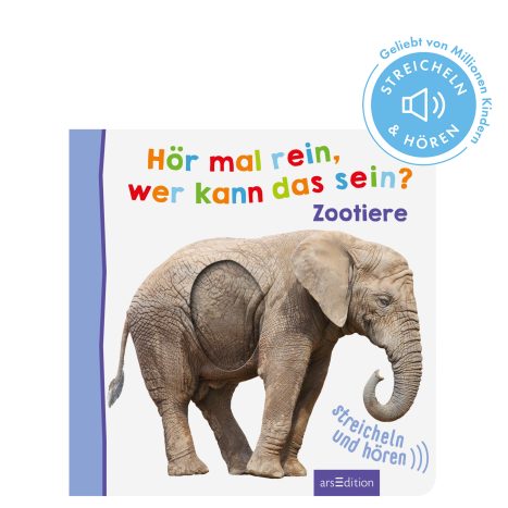 Hör mal rein, wer kann das sein? Zootiere