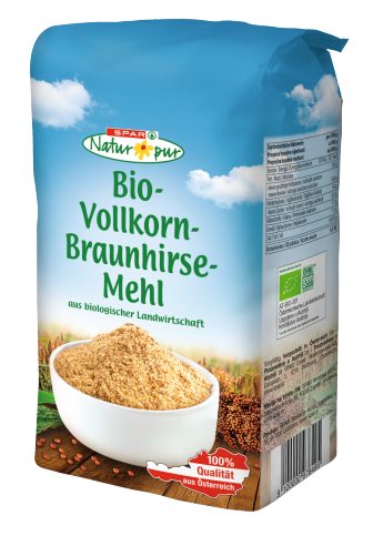 Produktbild von SPAR Natur*pur, Bio-Vollkorn-Braunhirse-Mehl