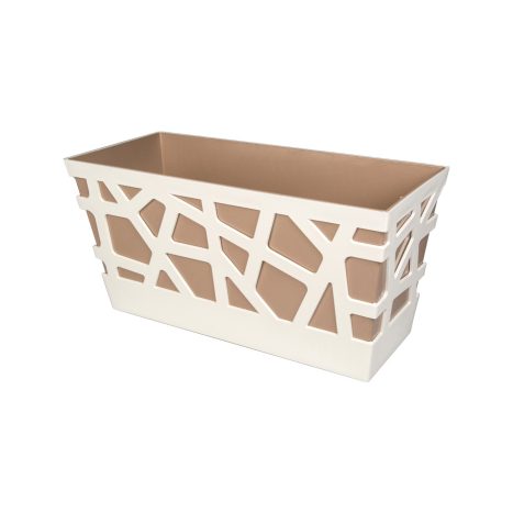 Mosaic Flower- box powder/weis  GVE 4