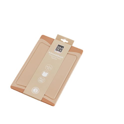 Produktbild von SIMPEX COLOR, Schneidbrett beige 28,8x19,7x0,86