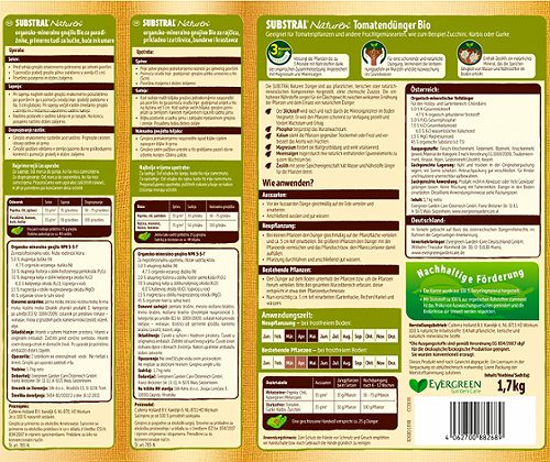 Produktbild von Substral, Tomatendünger für's Bio Gärtnern