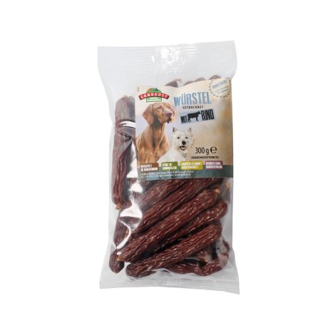 Landkost Hunde-Wuerst.Rind300g  GVE 8