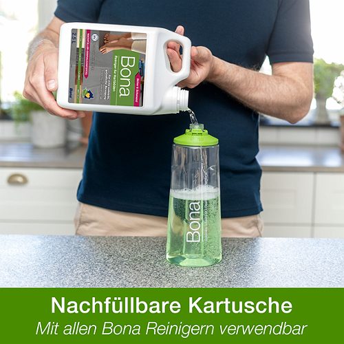Produktbild von Bona, Fliesen,- Stein-& Laminatreiniger Kartusche 850 ml