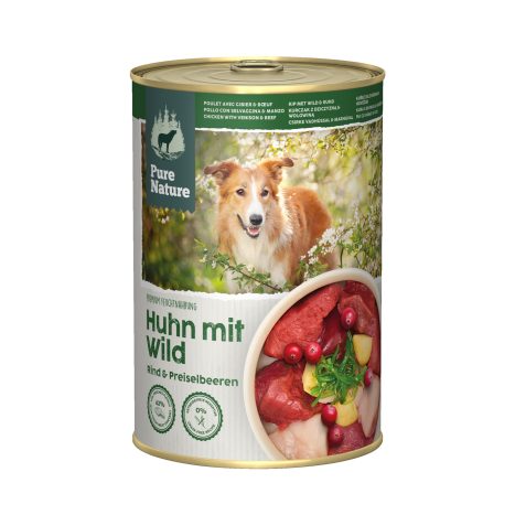 PureNature Hund Wild&Huhn 400g  GVE 6