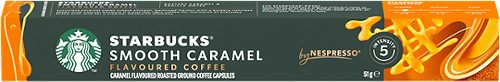 Produktbild von Starbucks by Nespresso, smooth Caramel flavoured Coffee 10 Kapseln