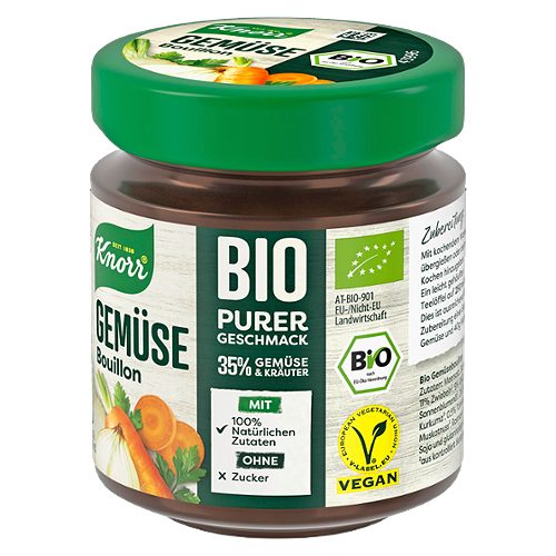 Produktbild von Knorr, Bio Gemüse Bouillon