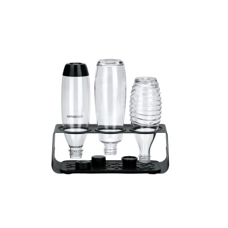 Sodastream Flaschenabtropfhalter Schwarz