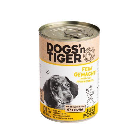 Dogs'n Tiger   400gJunior Huhn  GVE 6