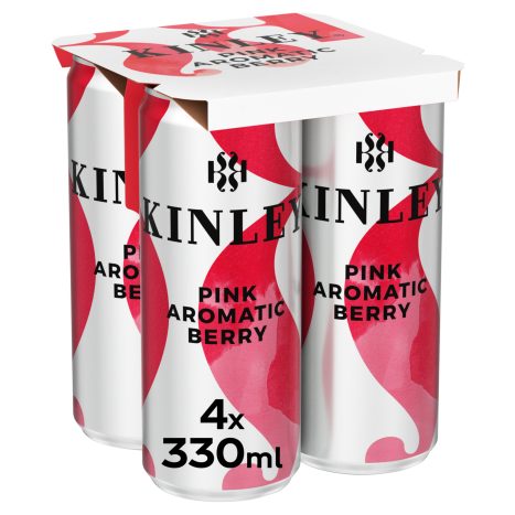 Kinley Pink-   berry 4x0,33lDs  GVE 6