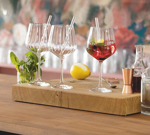 Produktbild von Nachtmann, Gin Tonic 4er Set inkl. 4 Trinkhalme