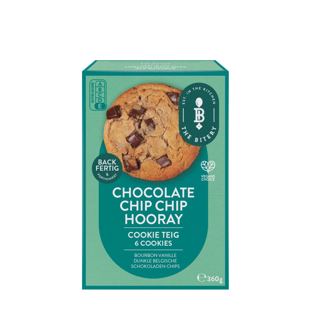 The Bitery Cookie Teig Chocolate Chip Hooray 360g 360 G online kaufen ...