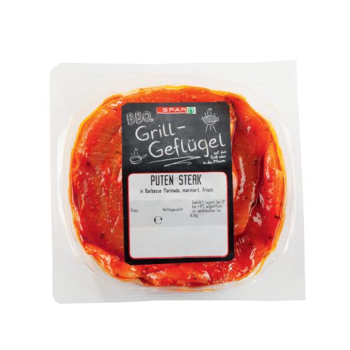 Produktbild von SPAR BBQ, Puten Steak mariniert