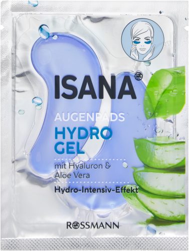 Isana Hydrogel Augenpads Hyaluron & Aloe Vera 2 Stck | SPAR Produktwelt
