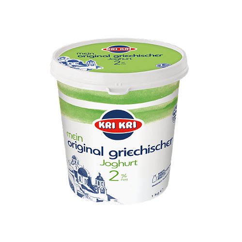 Produktbild von Kri Kri, griechischer Naturjoghurt 2% Fett