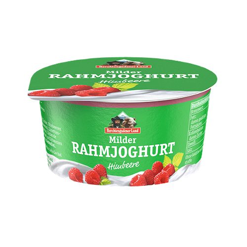 Produktbild von Berchtesgadener Land, Rahmjoghurt Himbeere