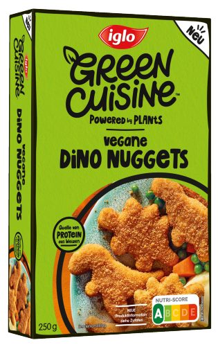 Produktbild von Iglo Green Cuisine, Vegane Dino Nuggets
