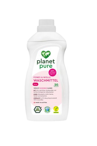 Produktbild von Planet Pure, Flüssig-Waschmittel Feines & Wolle 20WG