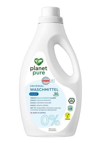 Produktbild von Planet Pure, Universal Waschmittel Ohne / 0% 30WG