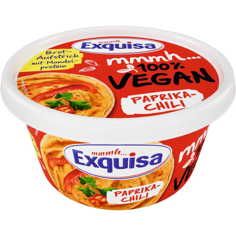 Exquisa pflanzlicher Aufstrich PaprikaChili 150g 150 G online kaufen