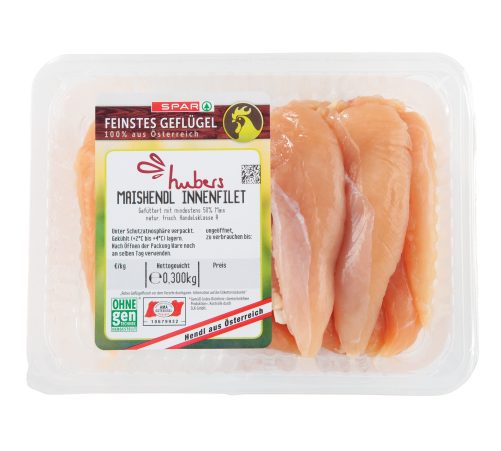 Produktbild von SPAR Feinstes Geflügel, Hendl Innenfilet