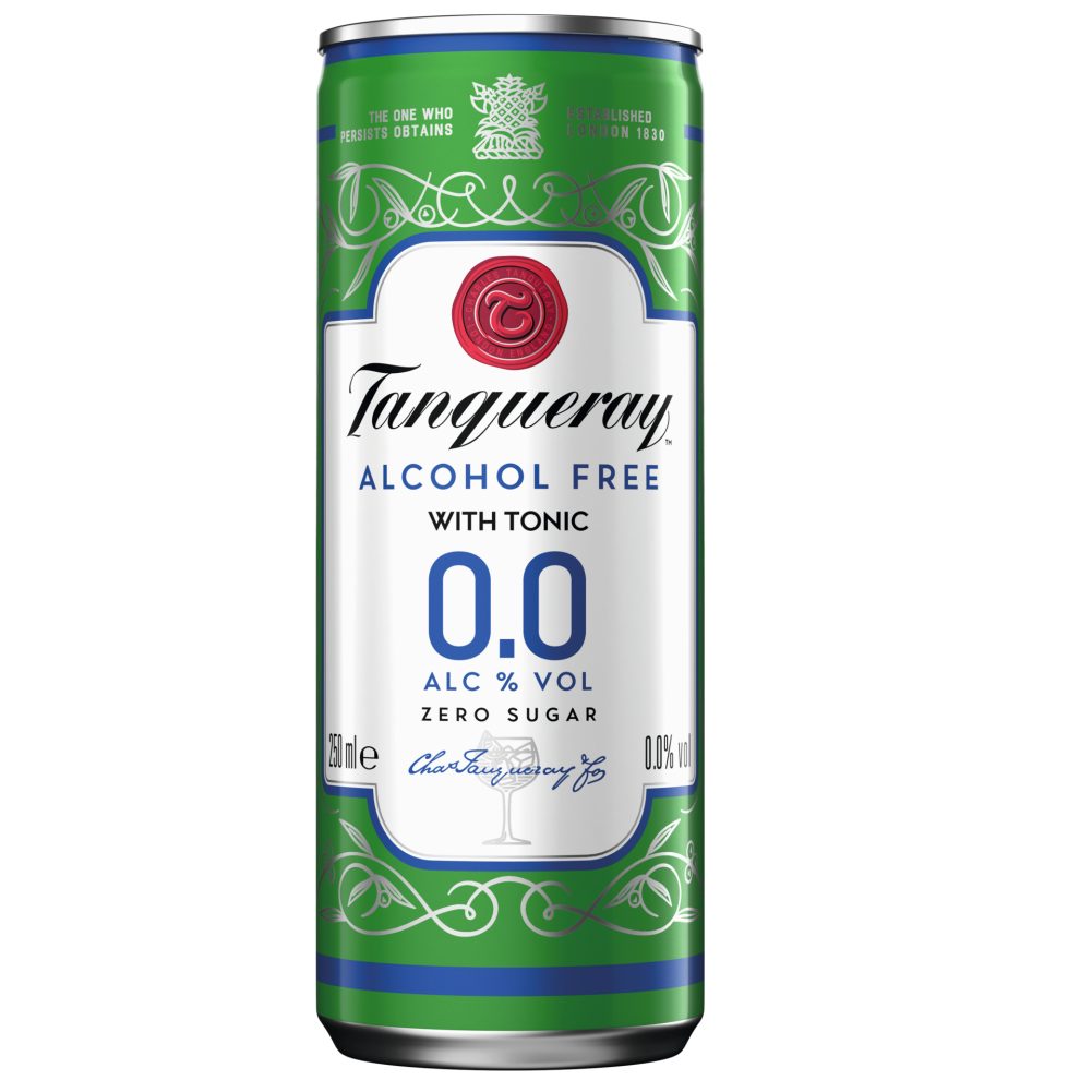Tanqueray 0,0+ Tonic 0,25l      GVE 12