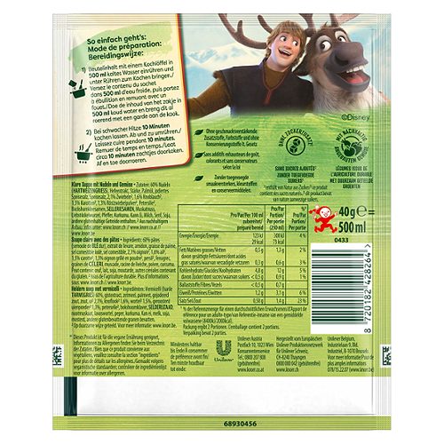 Produktbild von Knorr Disney, Suppe Frozen
