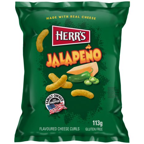 Herrs Curls Jalapeno Cheese