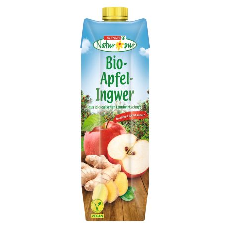 SPAR Natur*pur Bio-Apfel-Ingwer