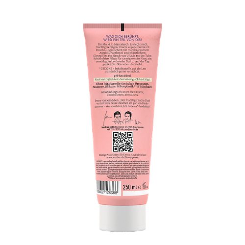 Produktbild von Jean&Len, Verwöhnende Creme-Öl-Dusche Arganöl & Feige 250ml