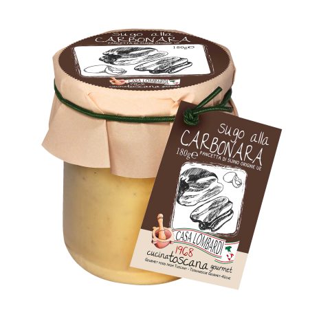 Casa Lomb. SugoCarbonara 180g   GVE 6