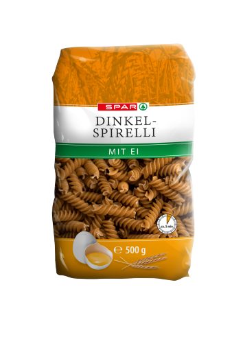 Produktbild von SPAR, Dinkel-Spirelli mit Ei