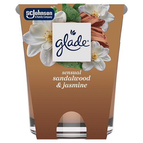 Glade Duftkerze Sensual Sandalwood & Jasmine 112g