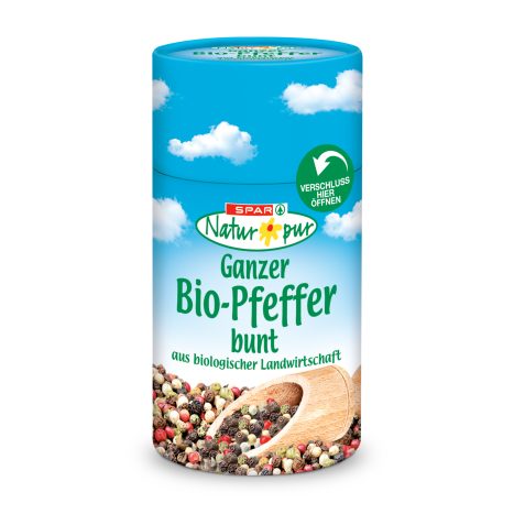  SPAR Natur*pur Ganzer Bio-Pfeffer bunt 45g