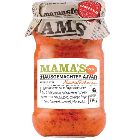 Mama´s Hausgemachter Ajvar pikant