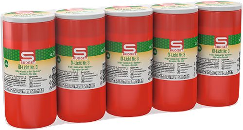 Produktbild von S-BUDGET, Öl-Licht Nr. 3 - 5er Rot