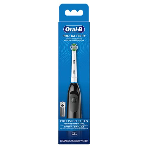 Produktbild von Oral-B, Batteriezahnbürste schwarz
