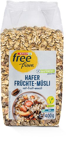 Produktbild von SPAR free from, Hafer- Früchte- Müsli glutenfrei