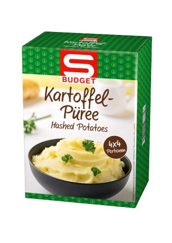 Produktbild von S-BUDGET, Kartoffelpüree 4 x 115g