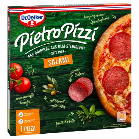 Oet.Pietr.Pizzi Salami 355g     GVE 5