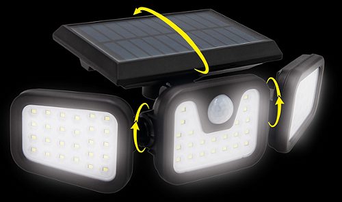Produktbild von Mediashop, Panta TrioSolar LED-Solar-Aussenleuchte
