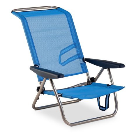 Strandliege Alu-Textil