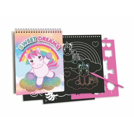 Scratchbook A5 Einhorn