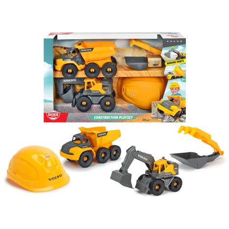 Dickie Toys Volvo Construction Spielset